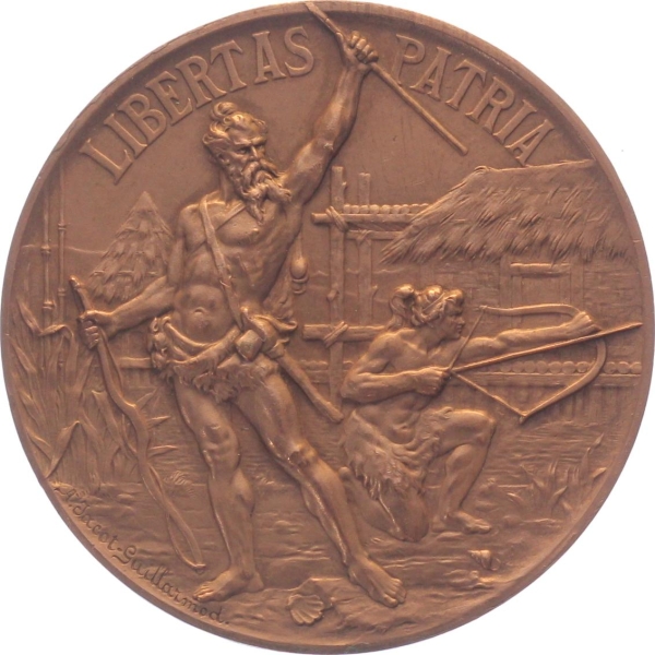 1899 Yverdon - Kupfer - Kantonales Schützenfest Waadt